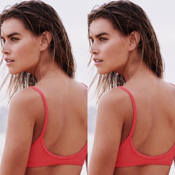 Free People x GNASH Swim Teardrop Crop Bikini Top - Picture 2 of 6